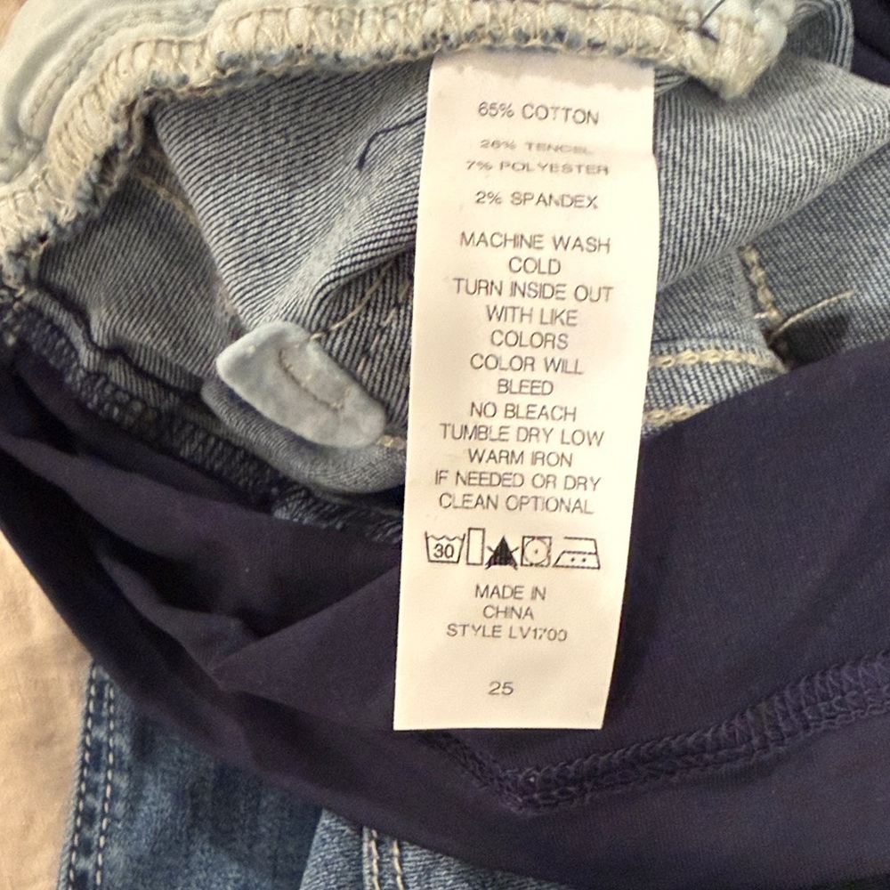Pinkblush wide leg maternity jeans size 25 - Picture 7 of 8